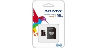 16 GB micro SD (TF) memory card ADATA Class 4 + adapter