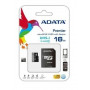 ADATA 16GB Premier microSDHC Class 10 Card + Adapter