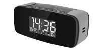 WiFi Streaming Mini Clock Hidden Camera with Night Vision and motion detection IP006