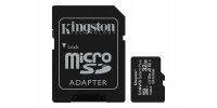 32 GB KINGSTON Micro SD card with adapter, Class 10